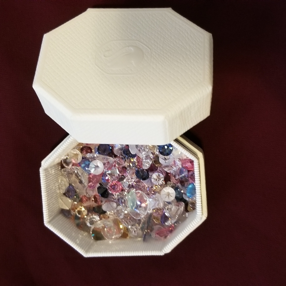 Swarovski crystals, over 300 pcs